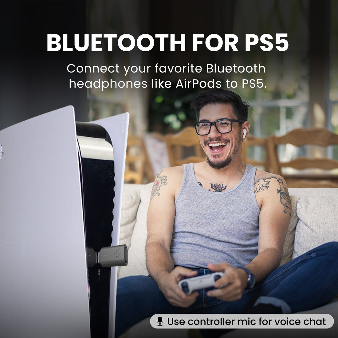C81-Gaming | PS5 Bluetooth Audio Adapter