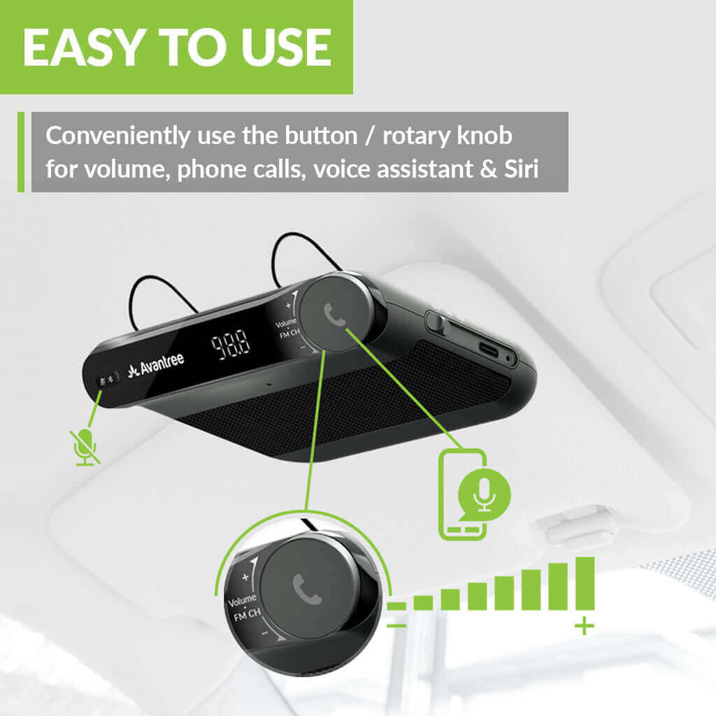 Roadtrip | Handsfree Bluetooth Speaker for Cars