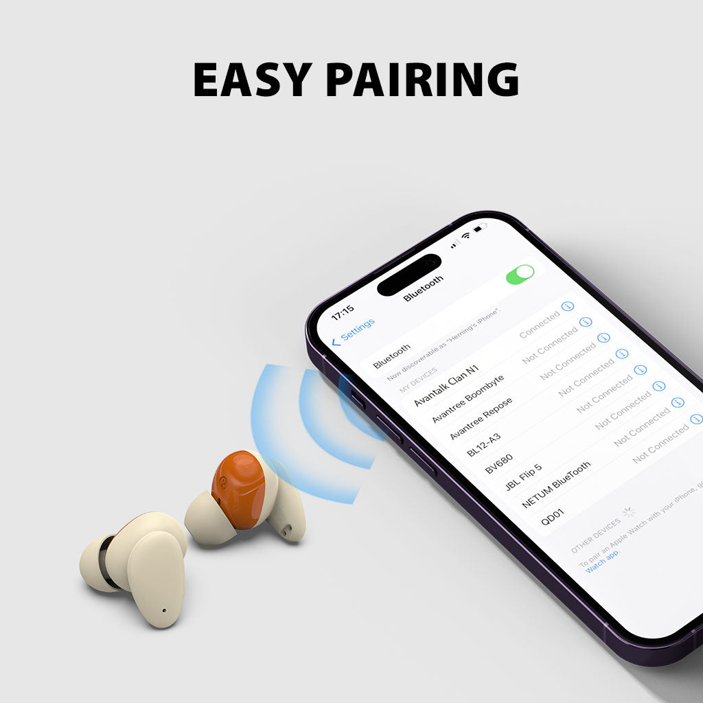 Clan N1  | Active Noise-Canceling Earbuds