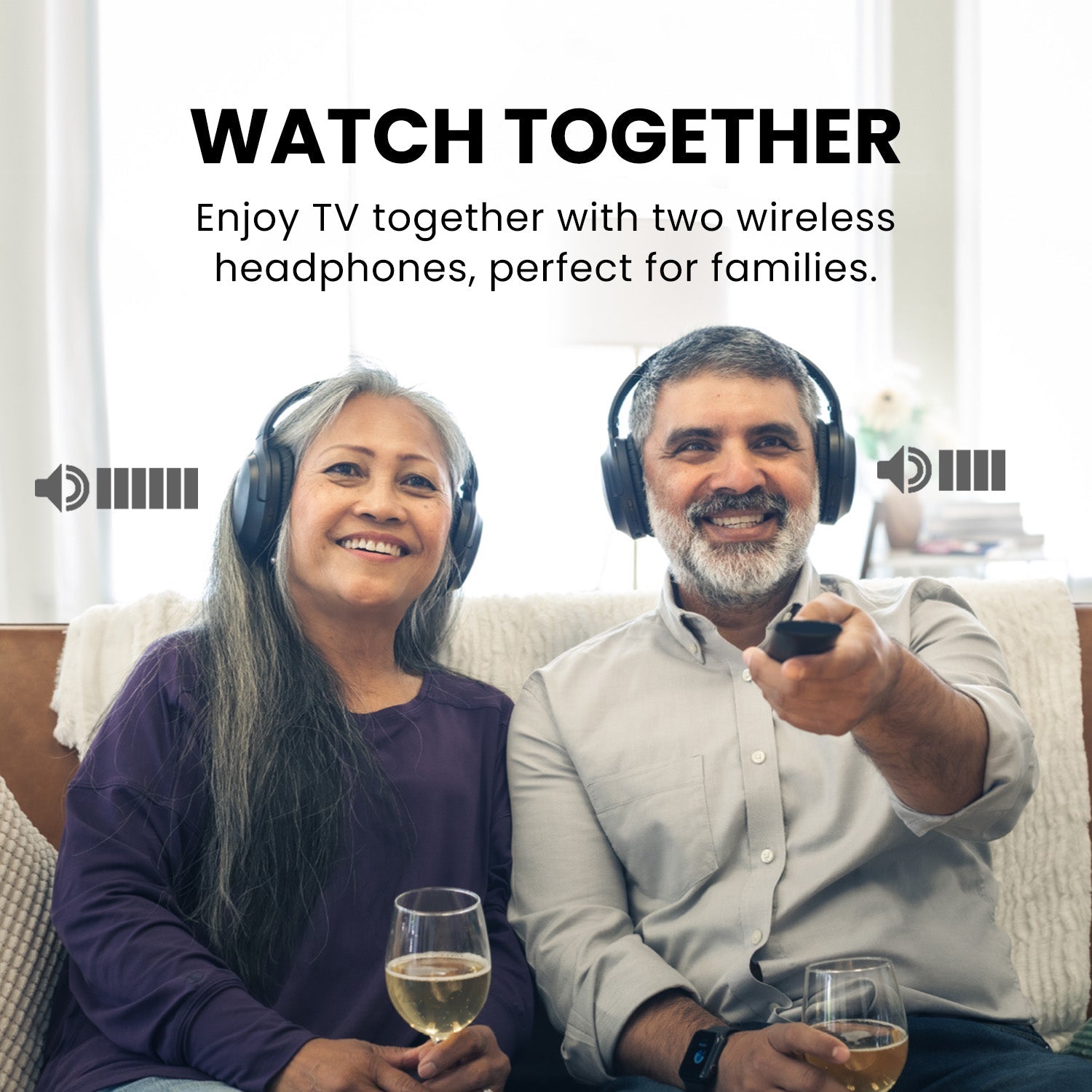 Duet | Dual Wireless Headphones for TV