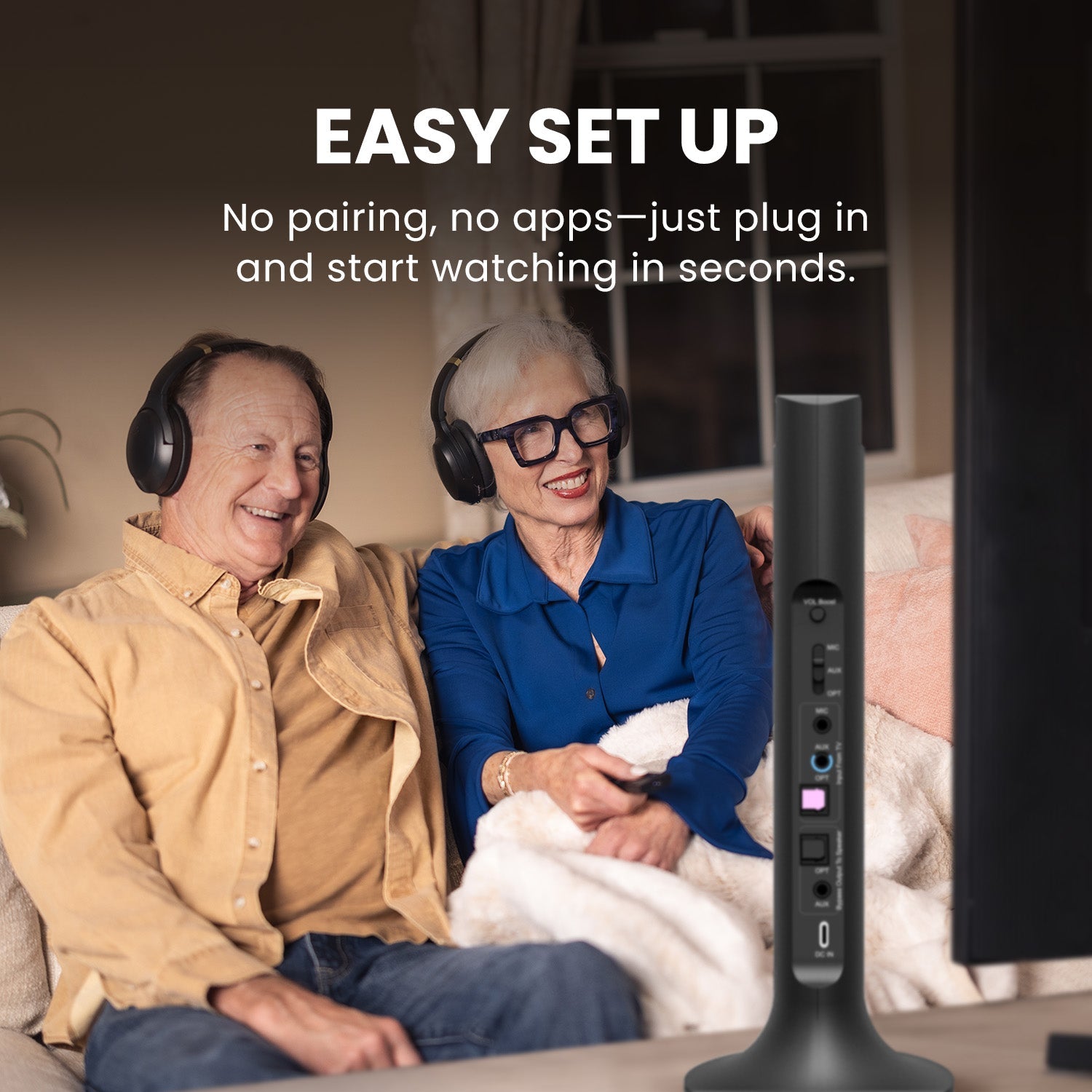 Duet | Dual Wireless Headphones for TV