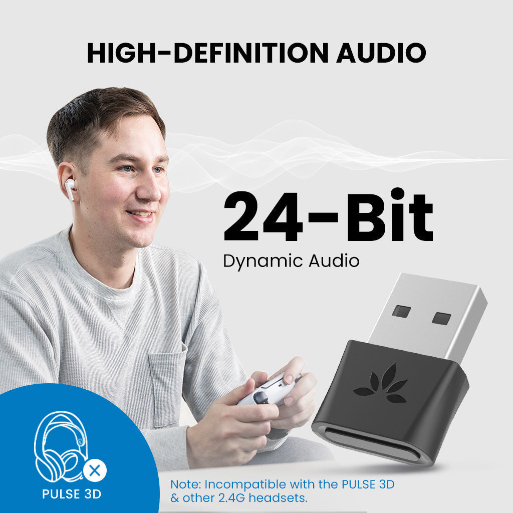 DG80-Gaming | Bluetooth 5.3 USB Adapter for PS5