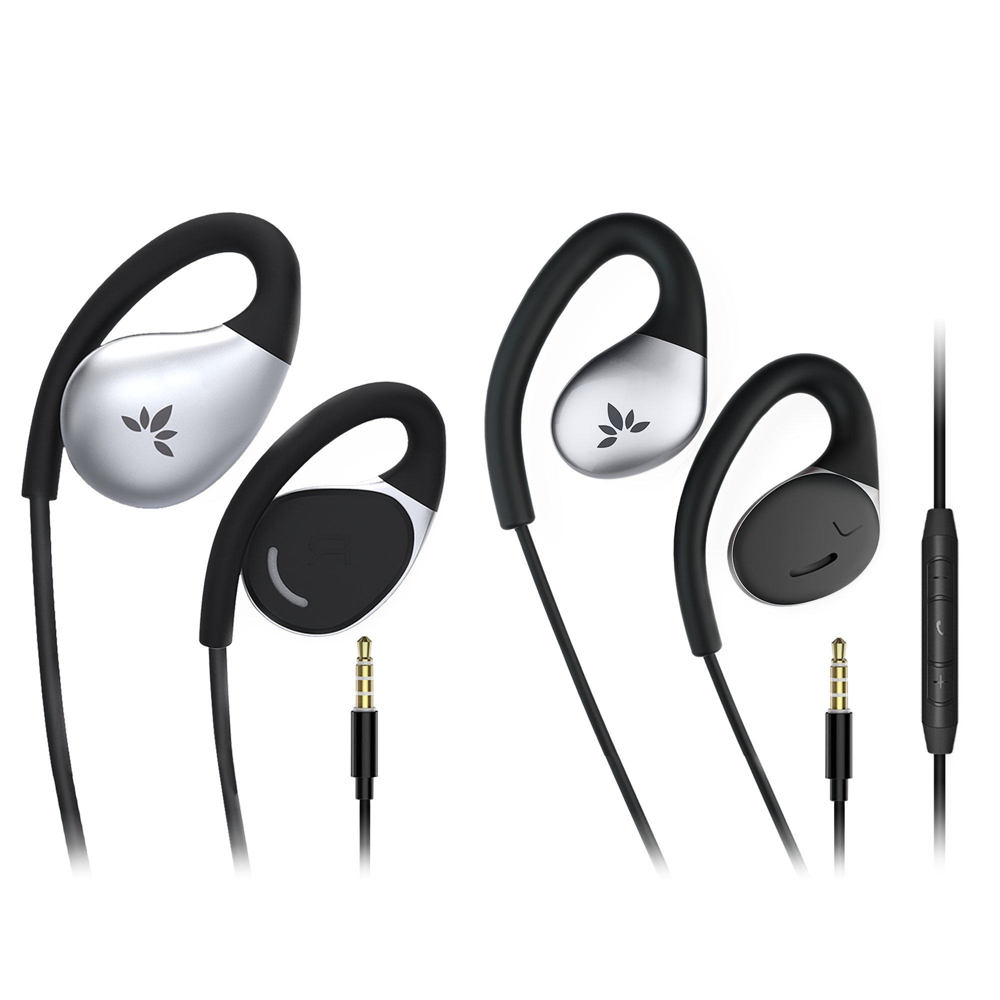 Resolve Set | Wired Open-Ear Earbuds 2 Pack w/ Mic
