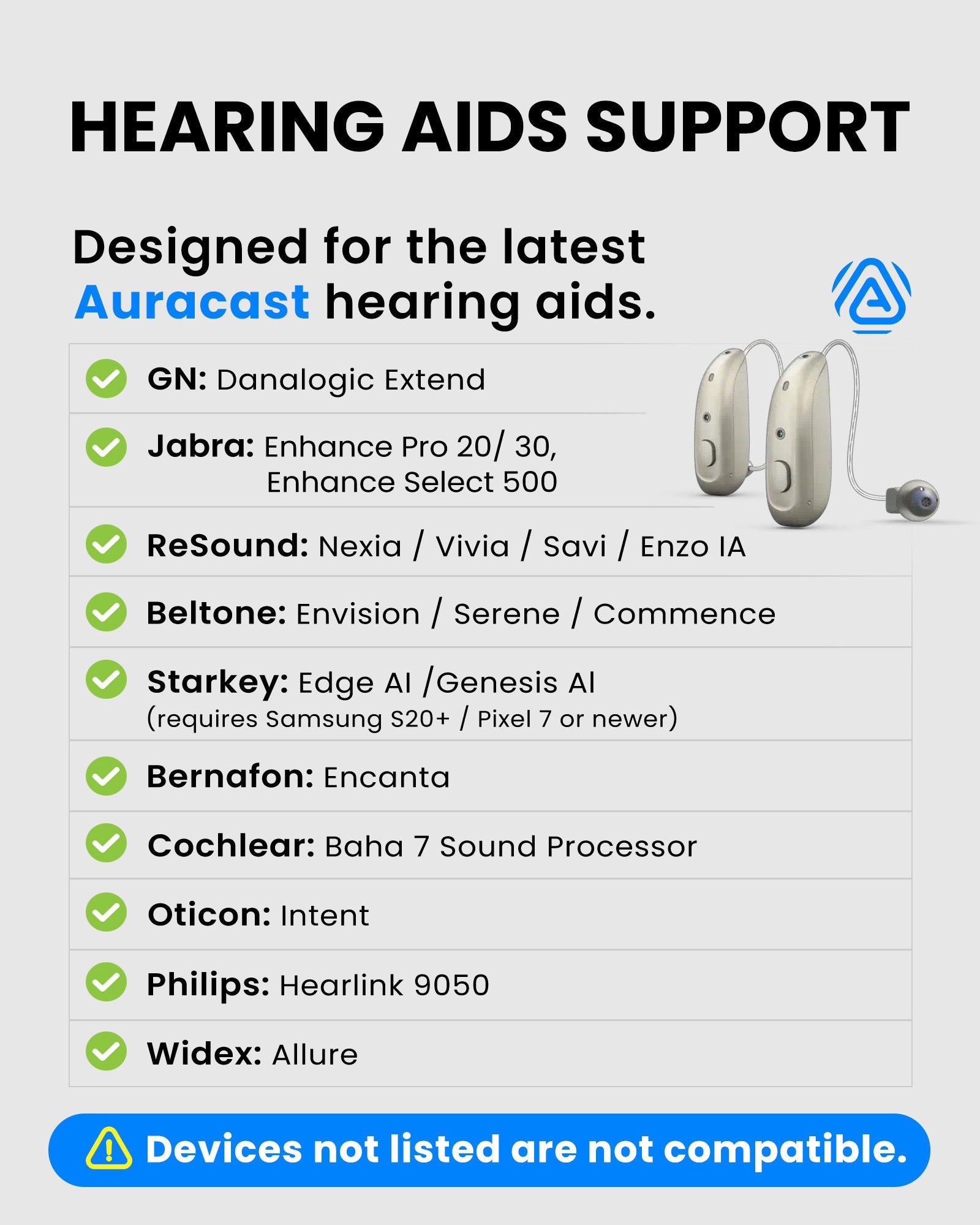 Audikast 4HA | Auracast TV Transmitter