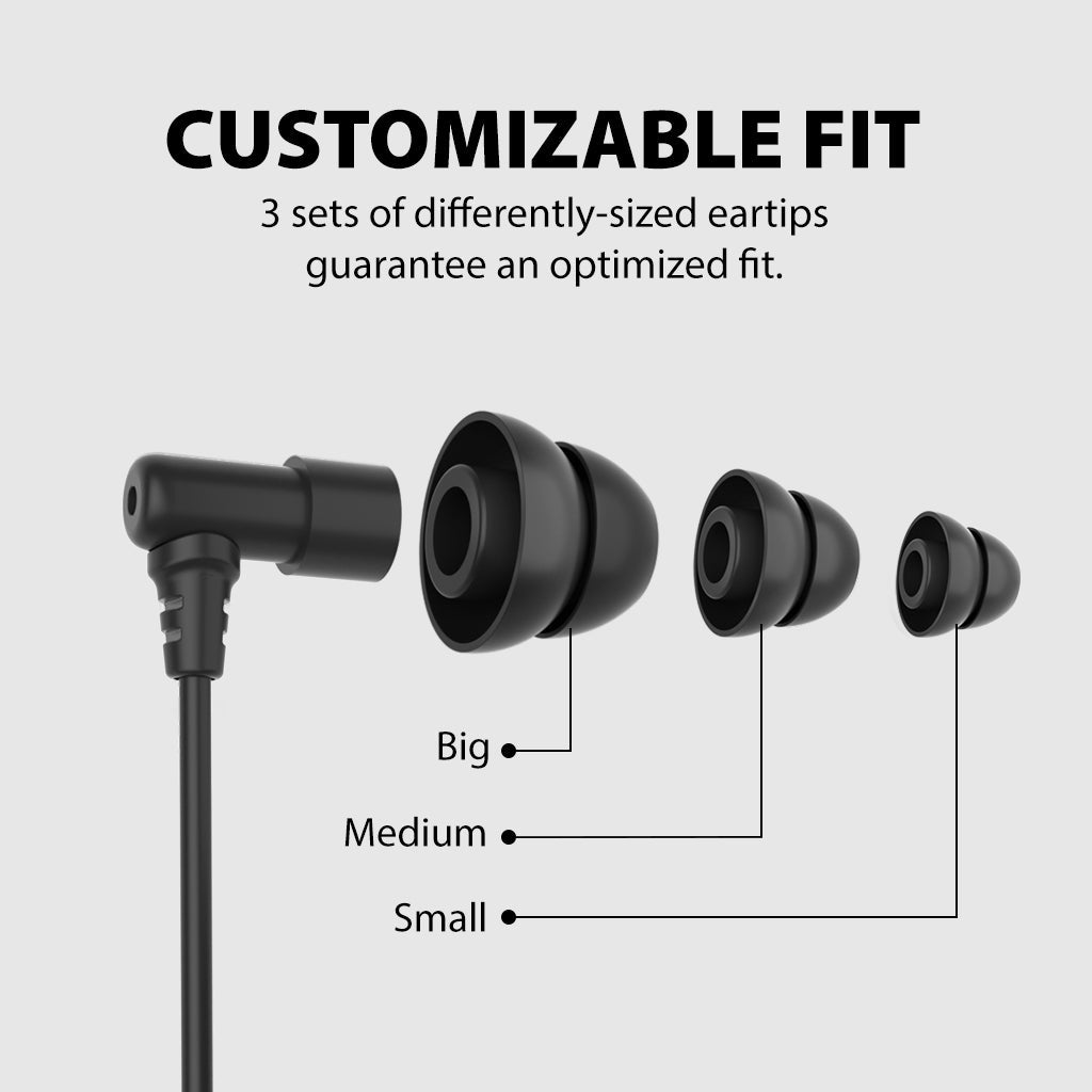 Lullaby E20 | Sleep Headphones Wired for Side Sleepers