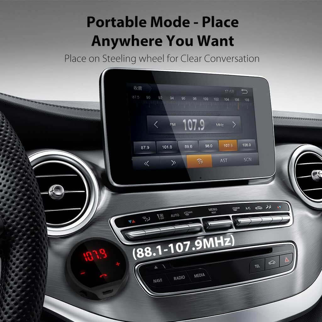 CK310 | Wireless Bluetooth FM Transmitter for Car
