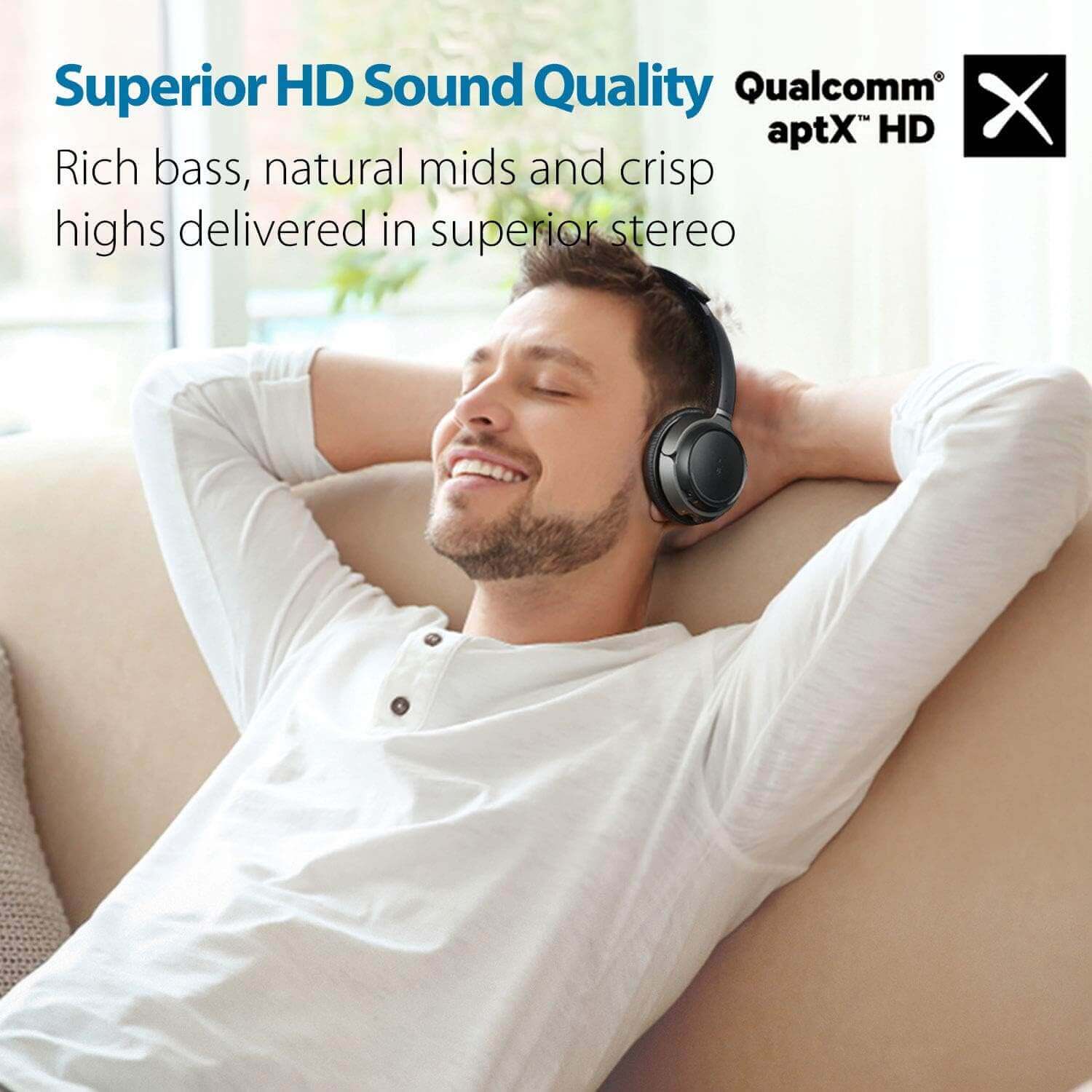 Alto Clair | Bluetooth 5.0 Boom Mic Headset