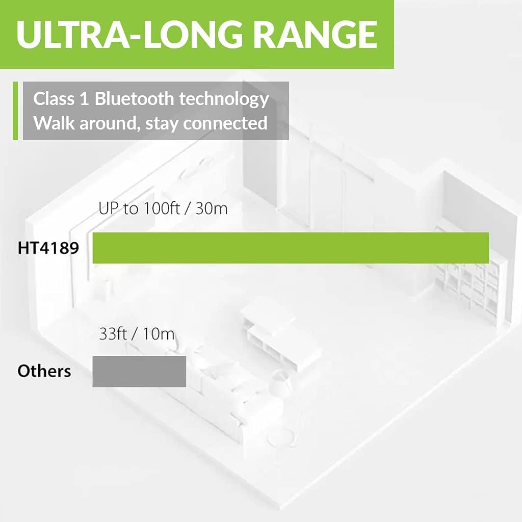 HT4189 | Wireless TV Headphone Transmitter Set