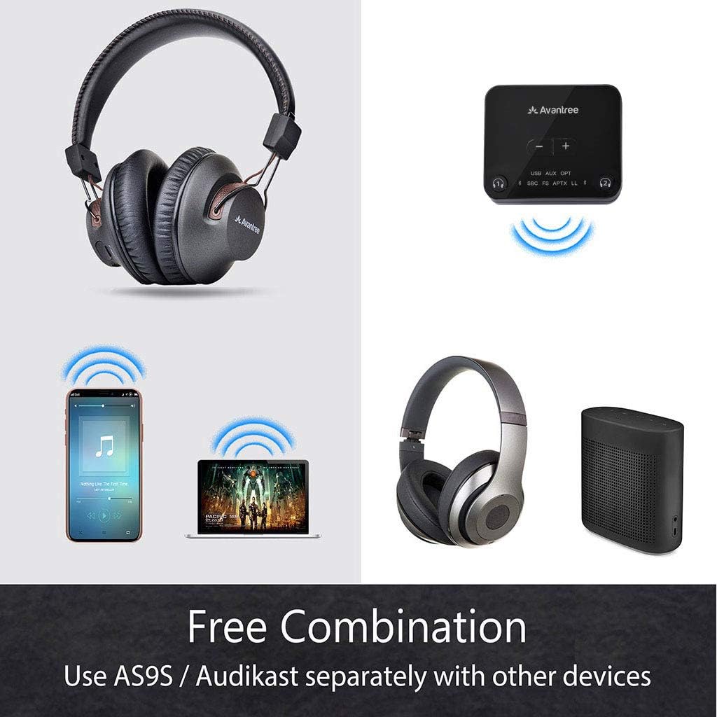 HT4189 | Wireless TV Headphone Transmitter Set