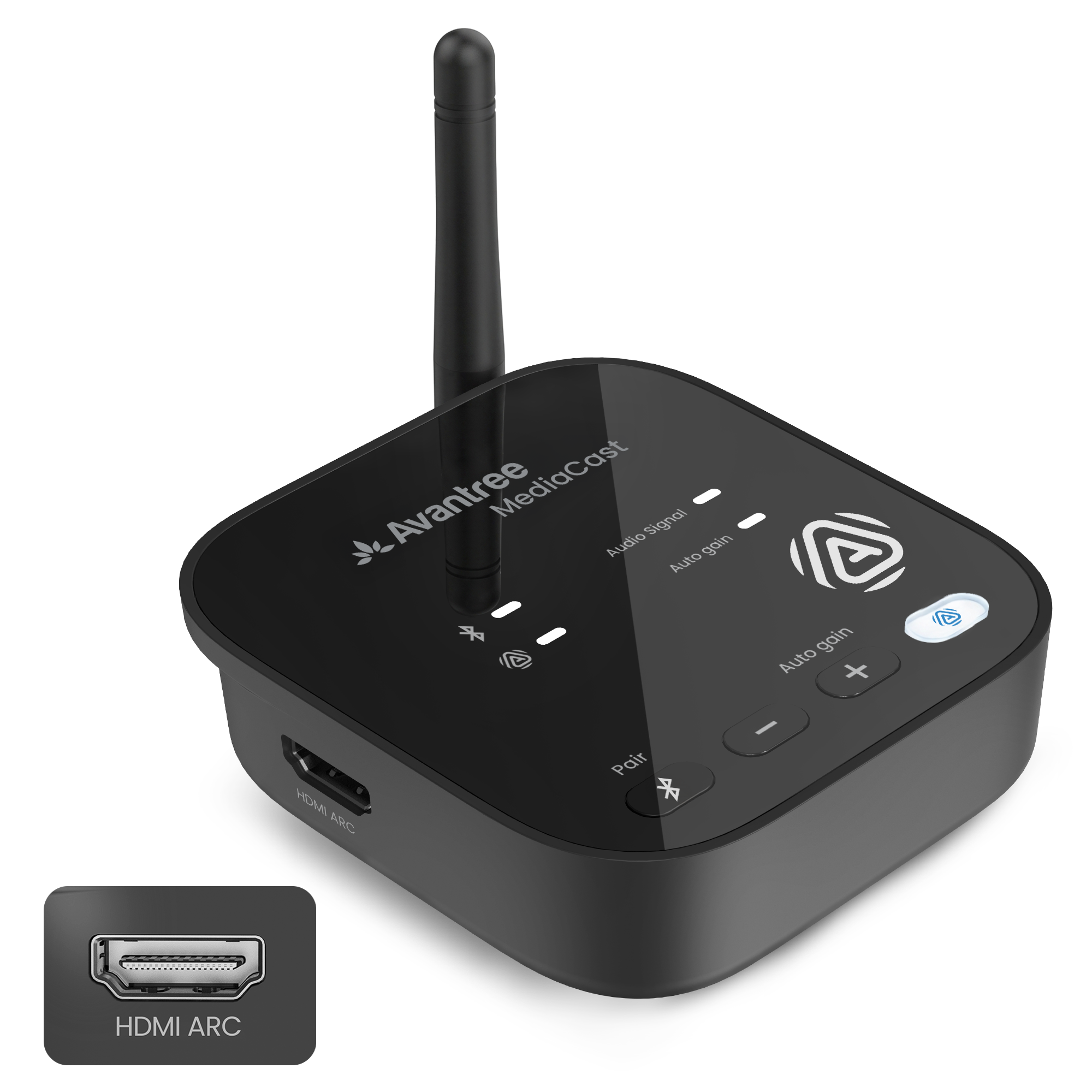 MediaCast | Auracast TV Transmitter HDMI ARC In