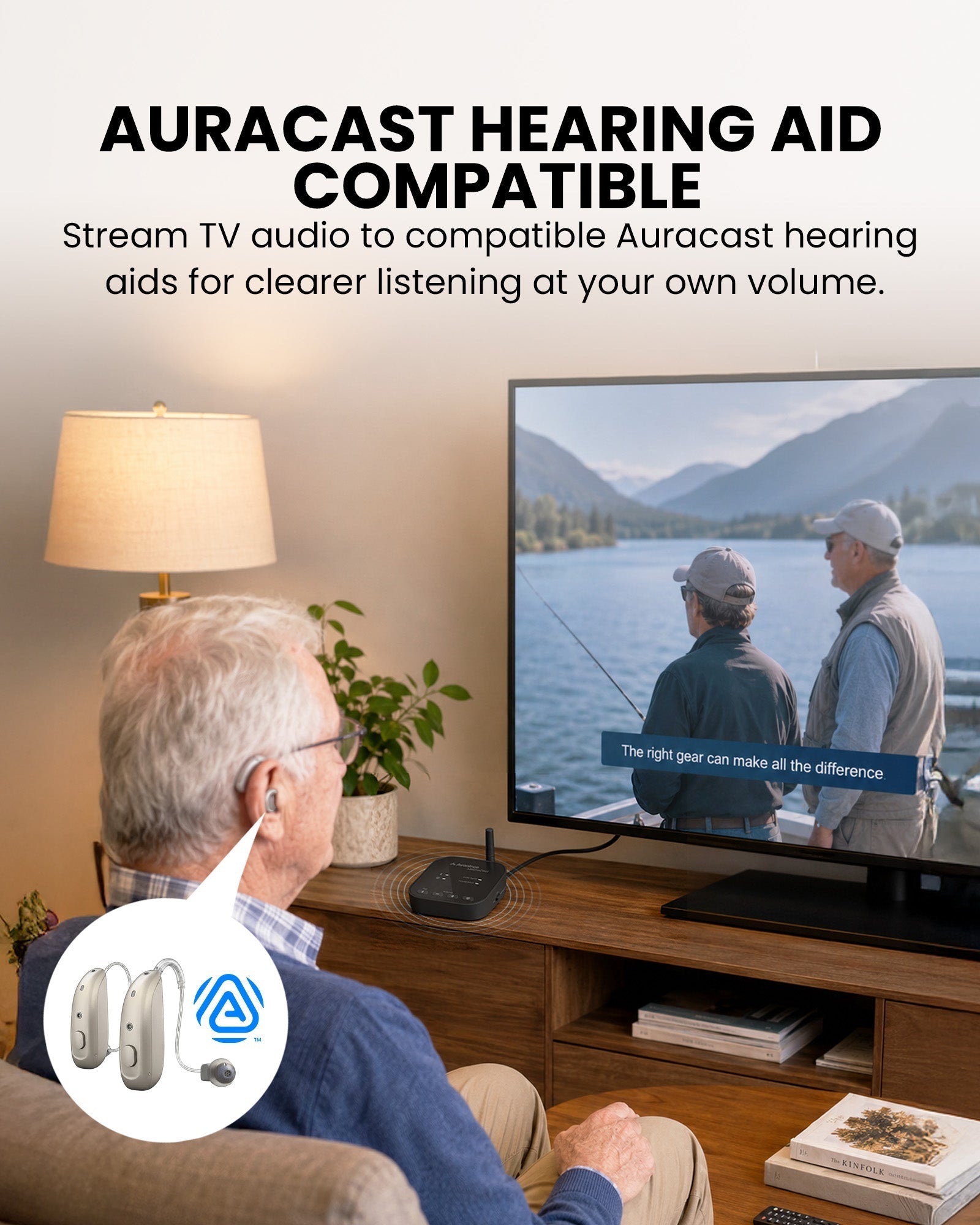 MediaCast | Auracast TV Transmitter HDMI ARC In