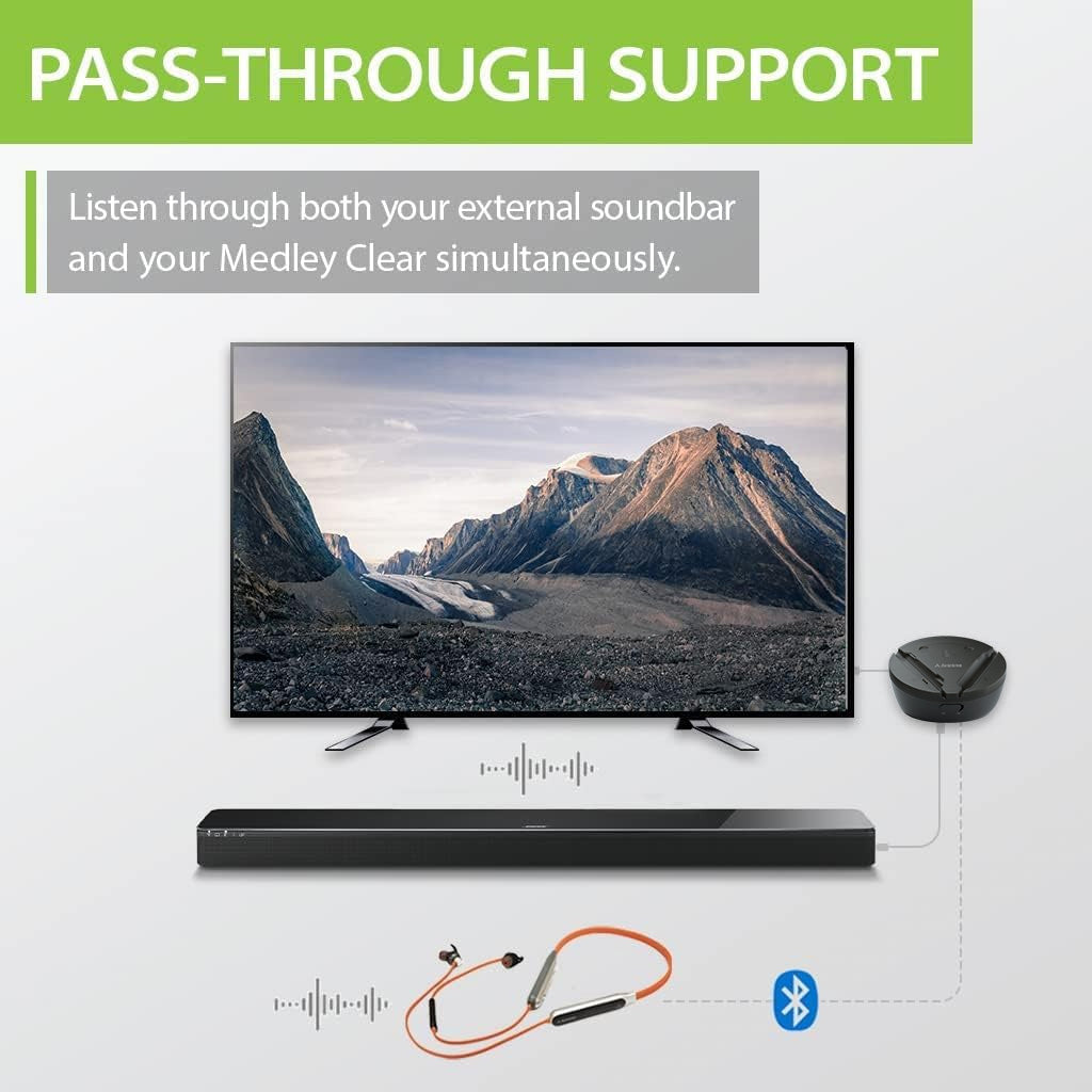 Medley Clear (6018) | Best Wireless Earbuds for TV Listening