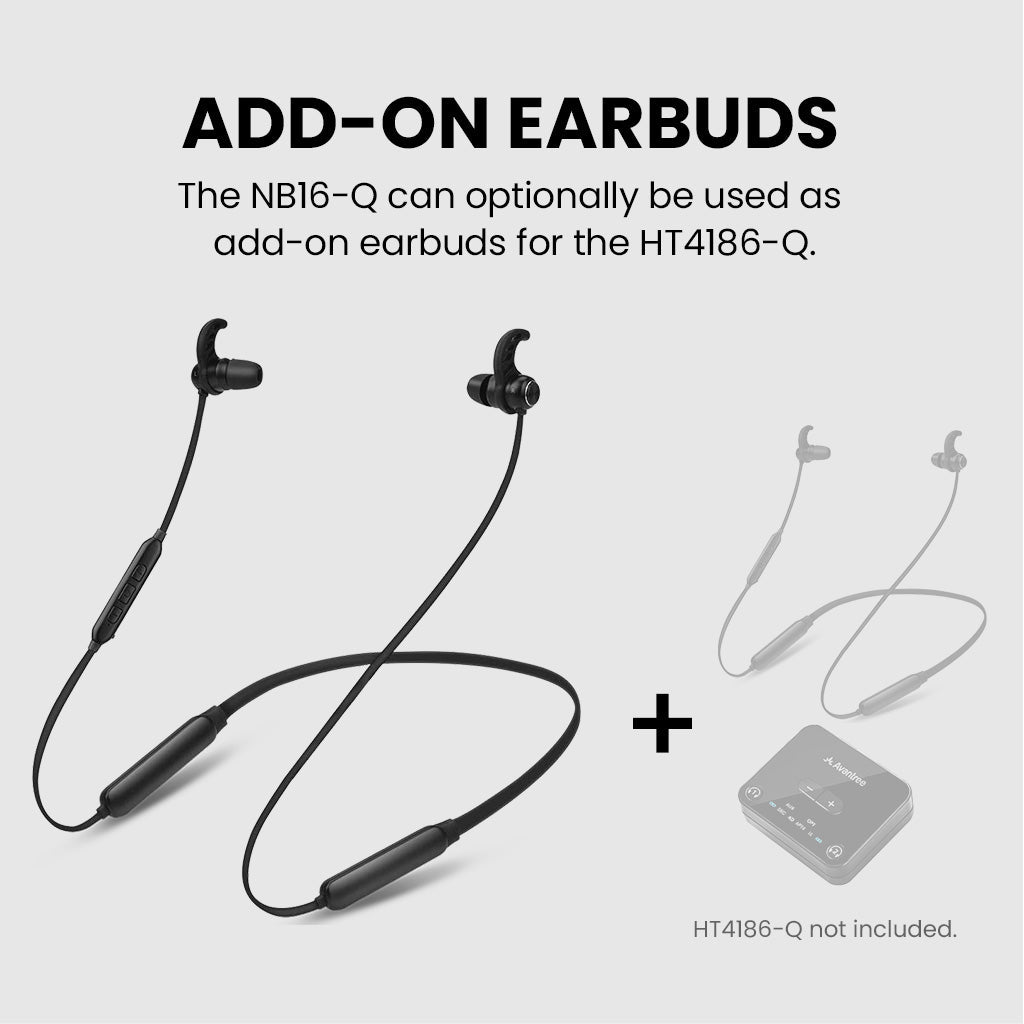 NB16-Q | Bluetooth Neckband Earbuds
