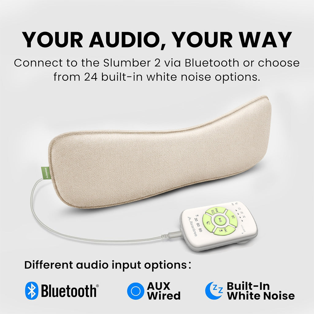 Slumber 2  | Bluetooth Pillow Speaker for Sleep