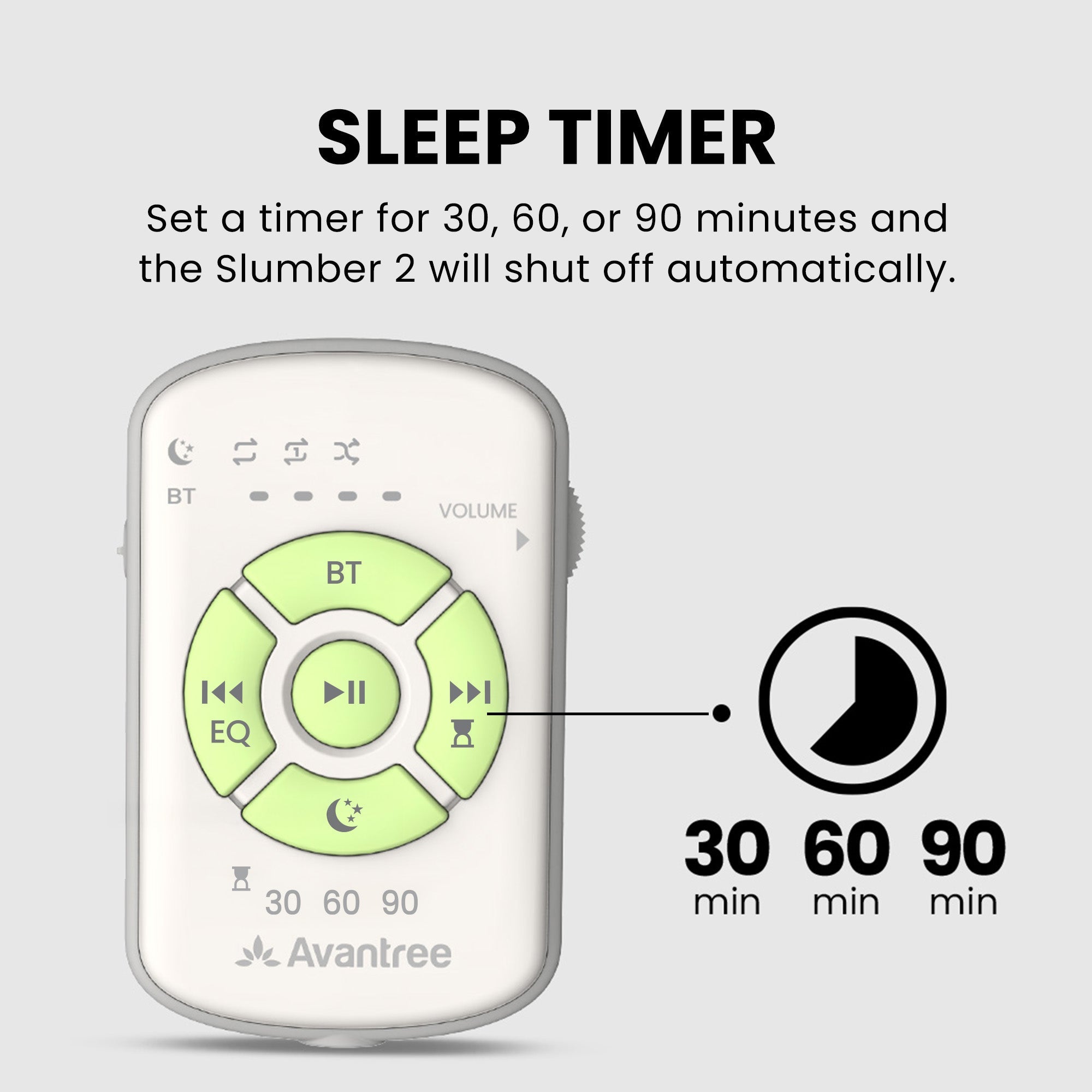 Slumber 2  | Bluetooth Pillow Speaker for Sleep