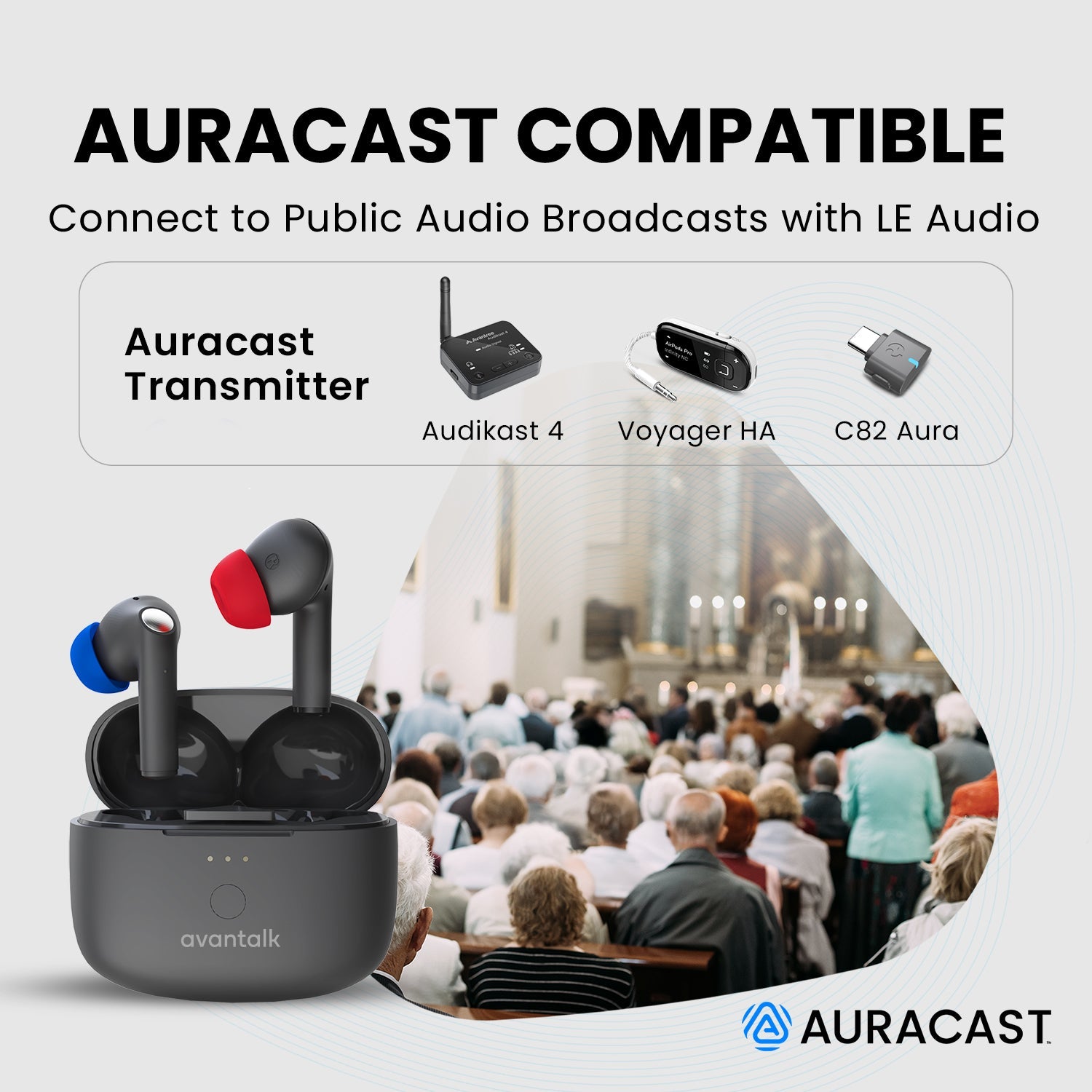 Infinity NC | Auracast & ANC Earbuds with App