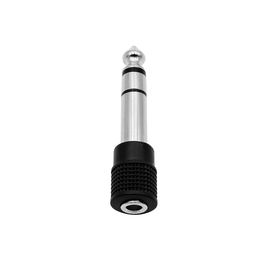 6.35mm (1/4 inch) Male to 3.5mm (1/8 inch) Female Stereo Audio Adapter