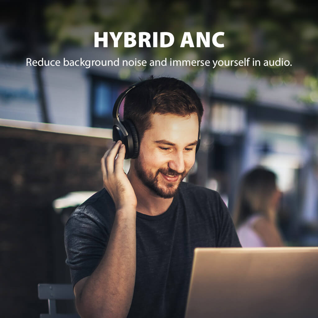 Avantree Aria 3 | Wireless Over Ear Headphones Noise Cancelling