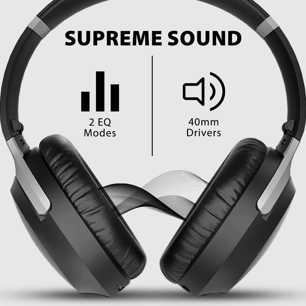 Avantree Aria 3 | Wireless Over Ear Headphones Noise Cancelling