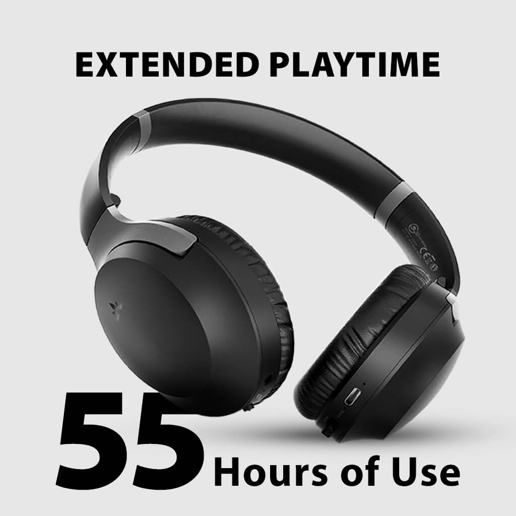 Avantree Aria 3 | Wireless Over Ear Headphones Noise Cancelling