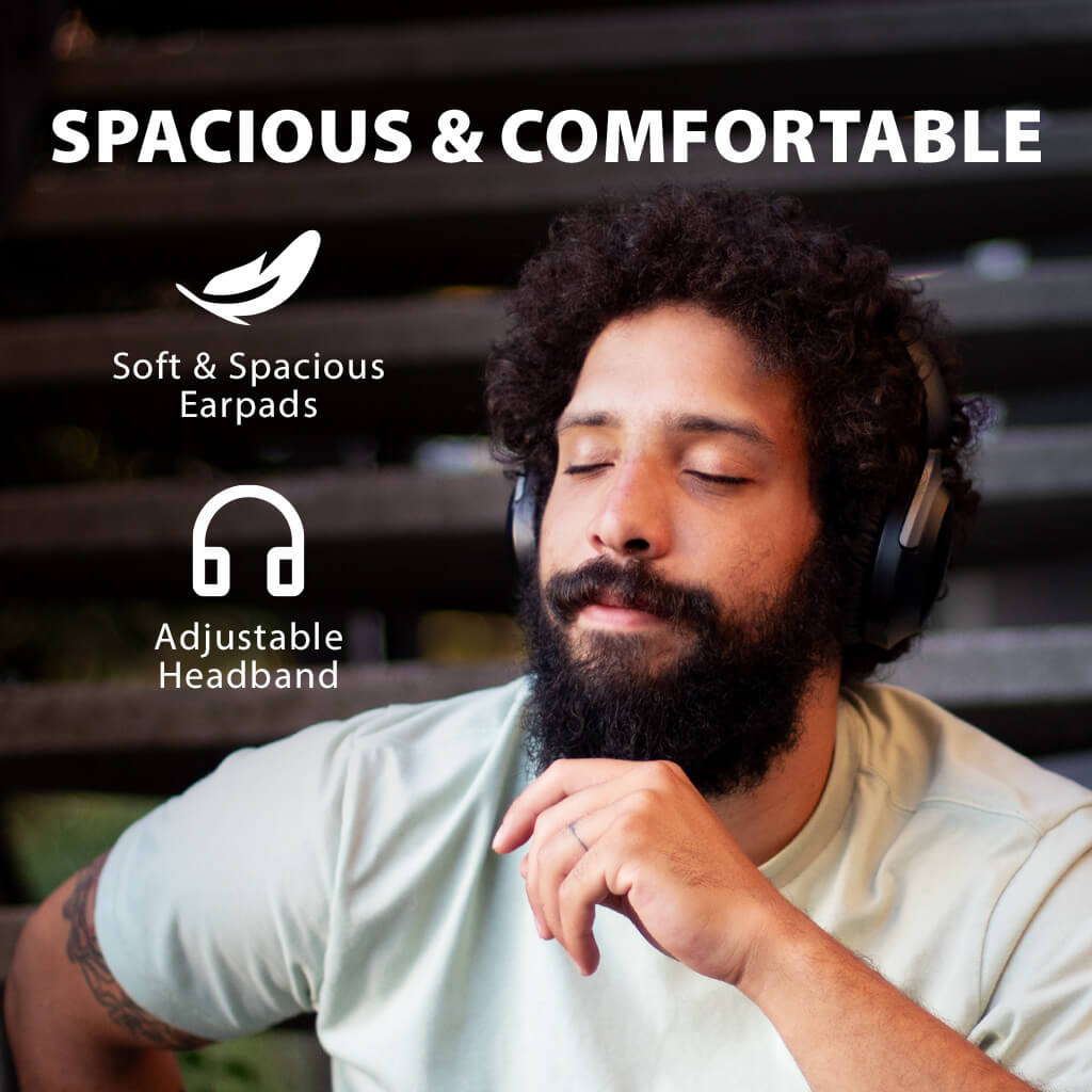 Avantree Aria 3 | Wireless Over Ear Headphones Noise Cancelling