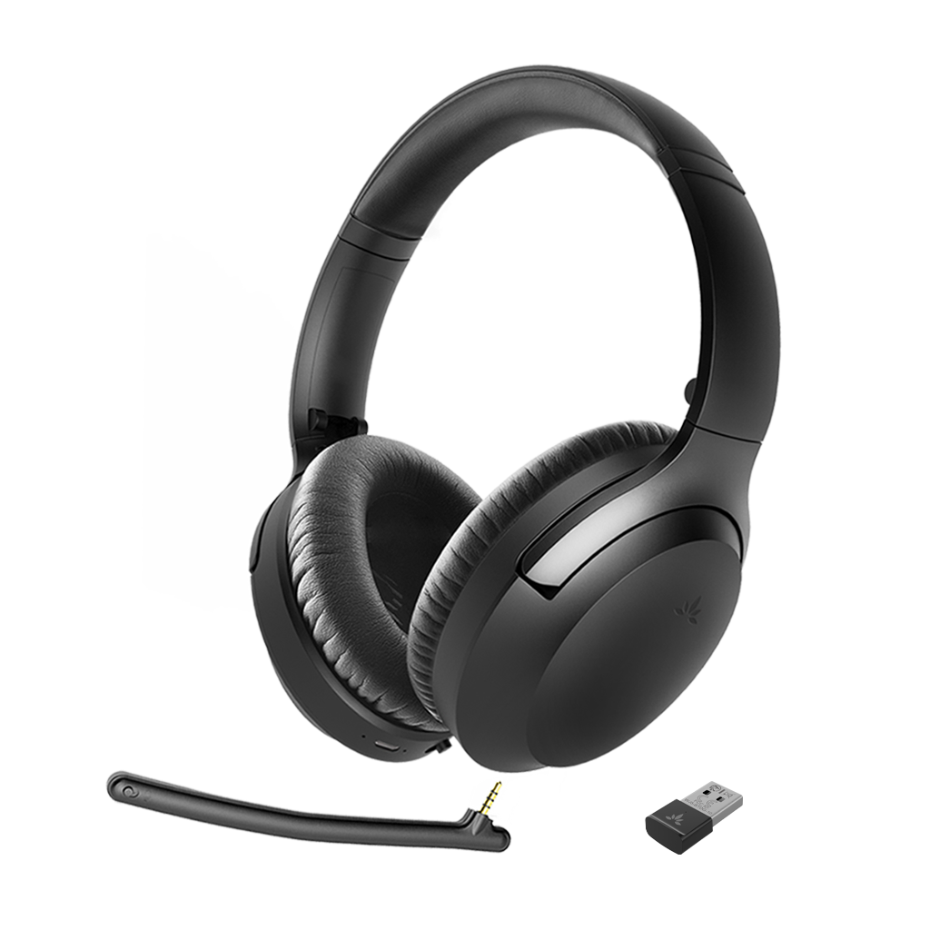 Aria 90B | Bluetooth Meeting Headphones w/ Mic & Adapter