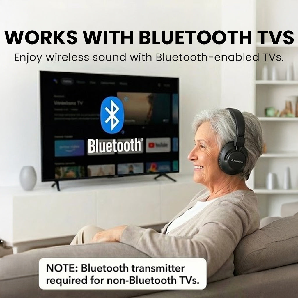 Audition 3 | Bluetooth Over ear Headphones with Charging Dock
