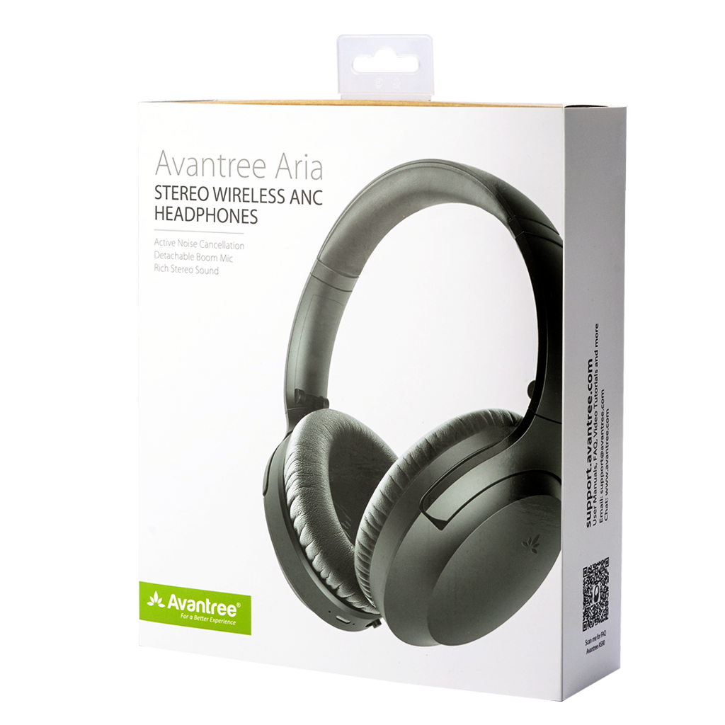 Aria | Bluetooth Headphones with Active Noise Cancellation