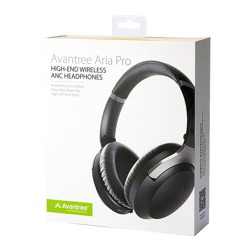 Aria Pro SSD | Bluetooth 5.0 HD Headphones with ANC