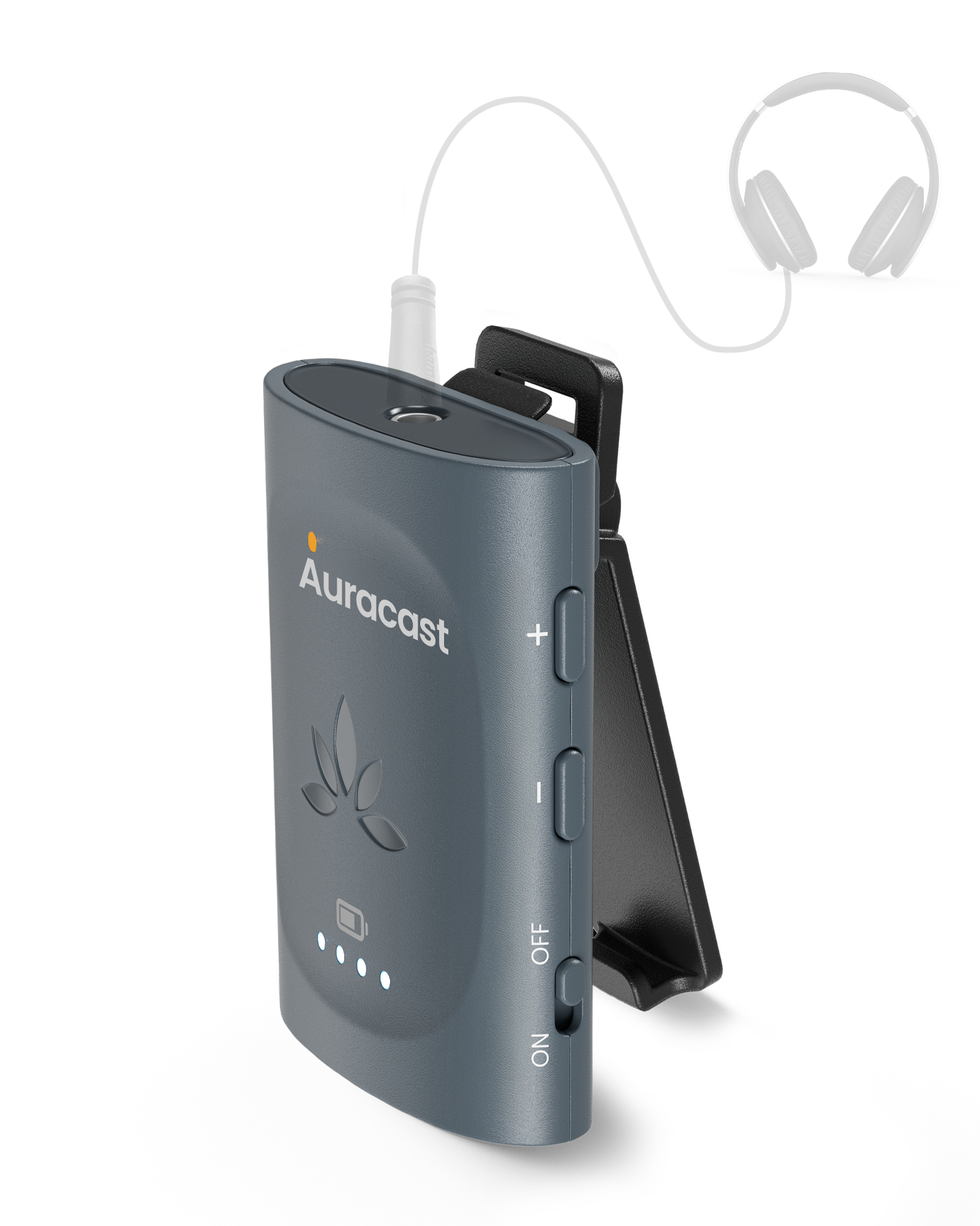 AuraClip | RC240 - Auracast Receiver with Qualcomm BT 5.4