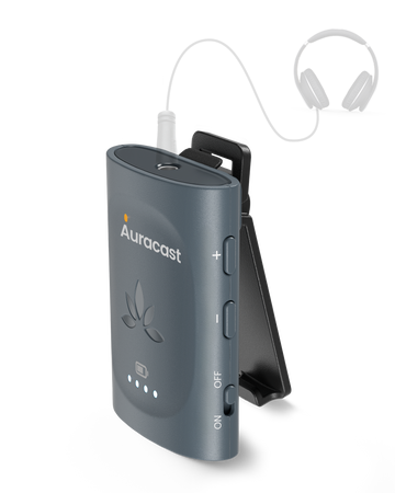 AuraClip | RC240 - Auracast Receiver with Qualcomm BT 5.4
