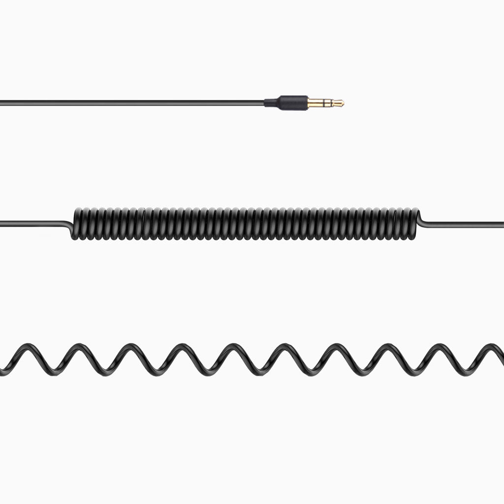 5M/16FT Aux Male to Female Coil Cable