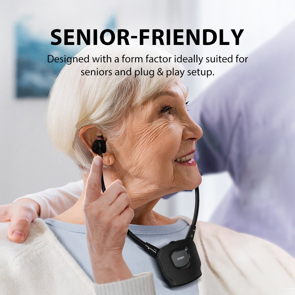 HT3831 | Wireless TV Headphones for Seniors