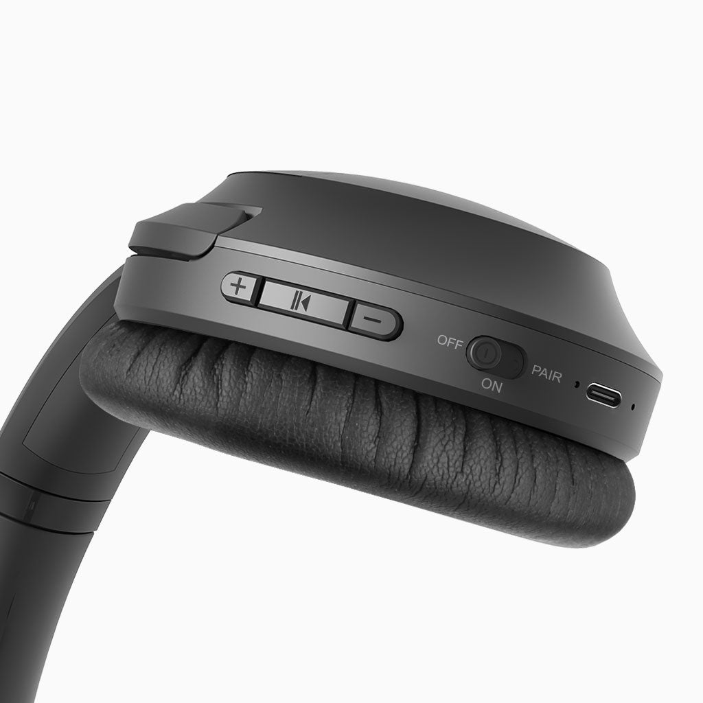 Aria 90B | Bluetooth Meeting Headphones w/ Mic & Adapter