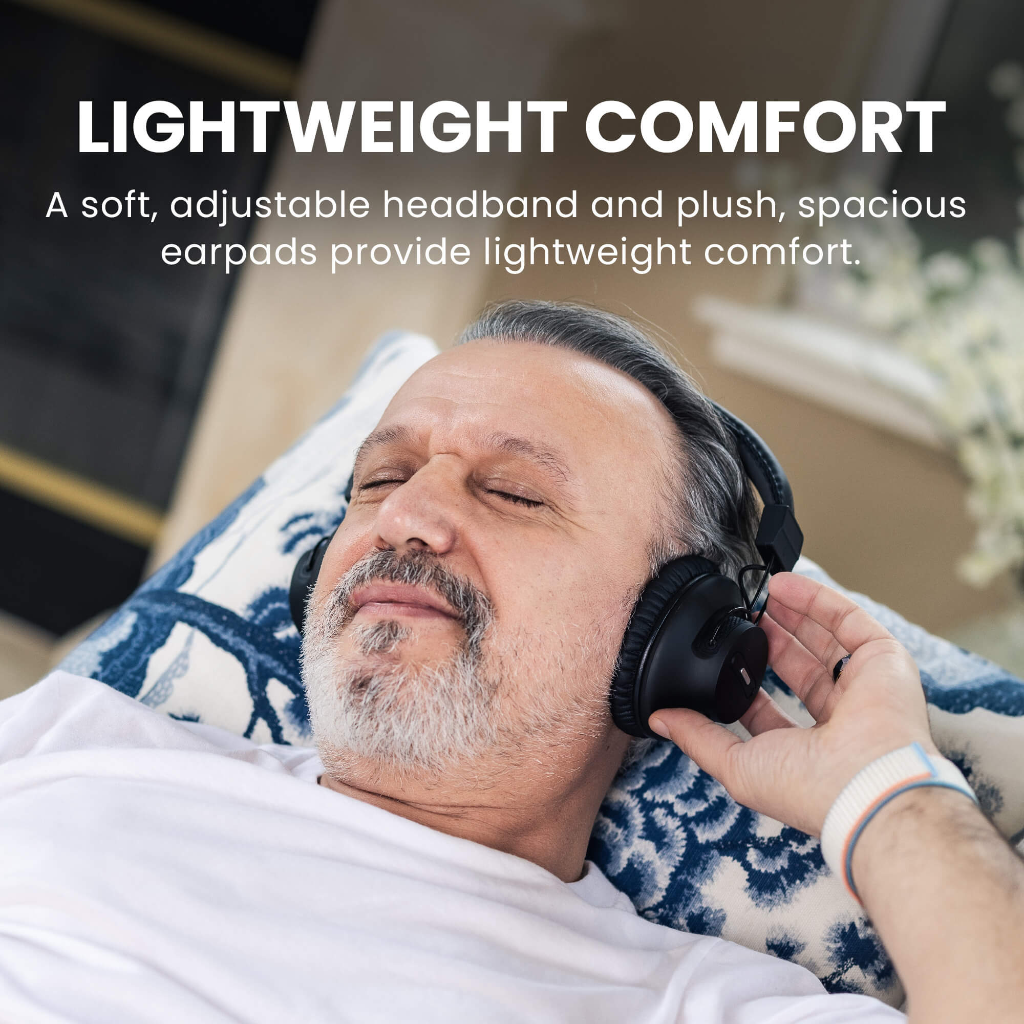 Audition 3 | Bluetooth Over ear Headphones with Charging Dock