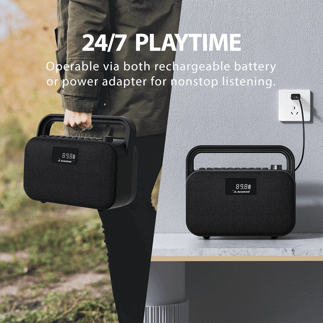 PowerByte | Portable Bluetooth Radio Speaker