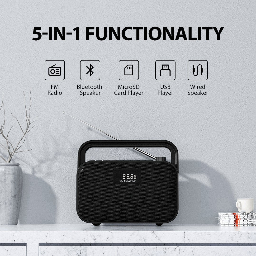 PowerByte | Portable Bluetooth Radio Speaker