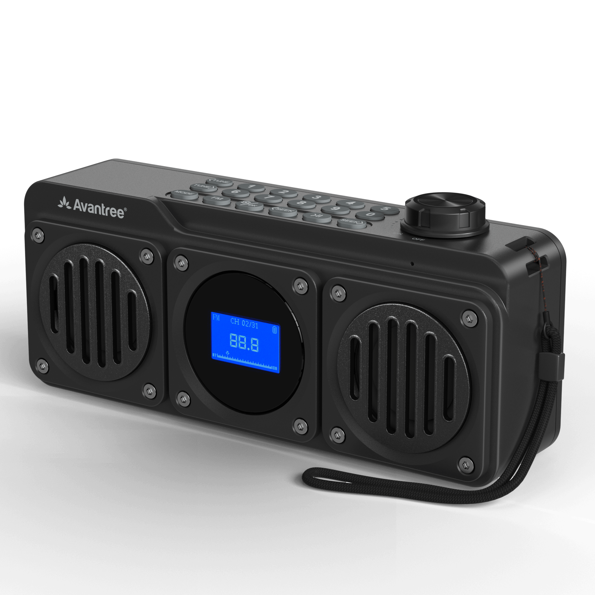 Boombyte | BT5.1 Portable Radio Speaker