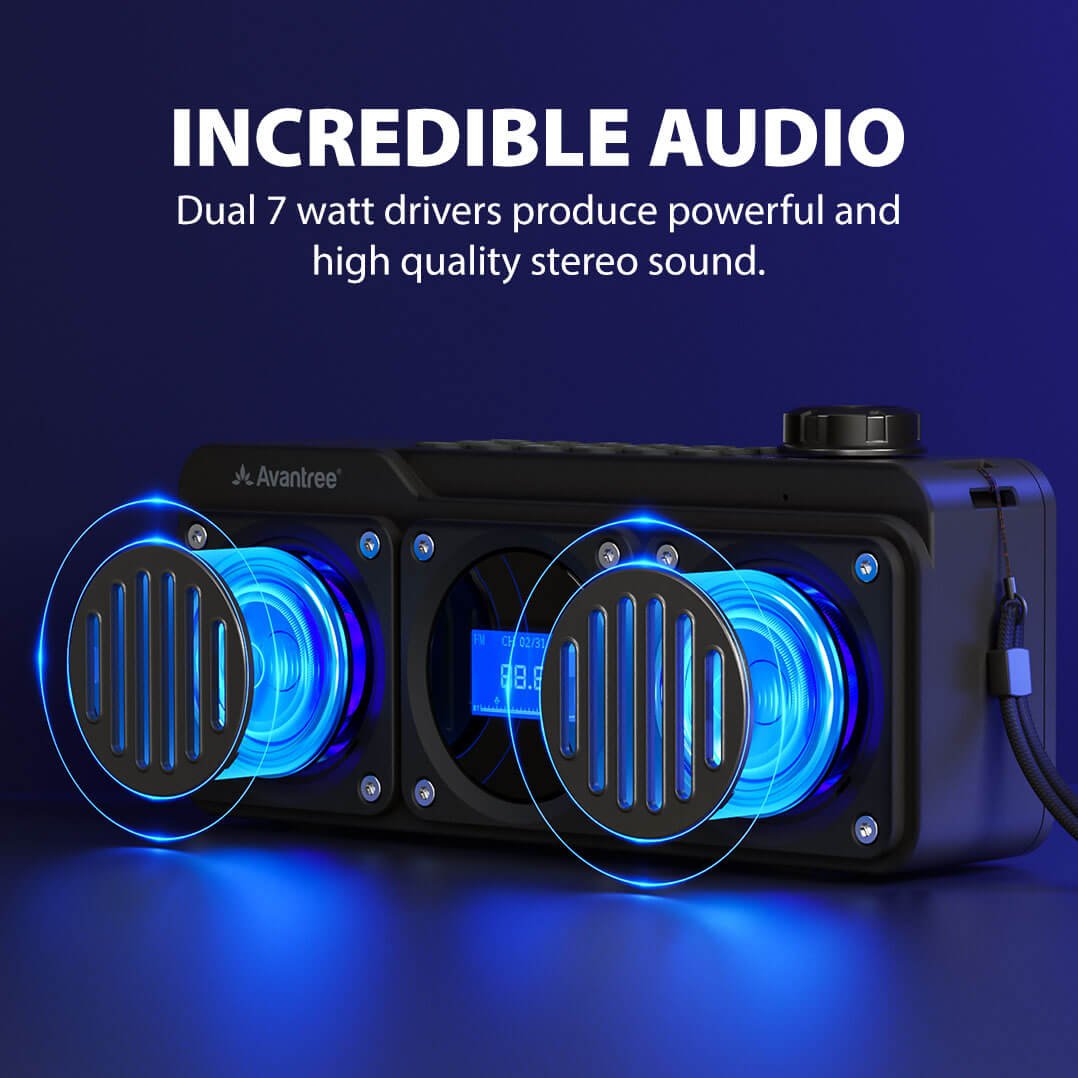Boombyte | BT5.1 Portable Radio Speaker