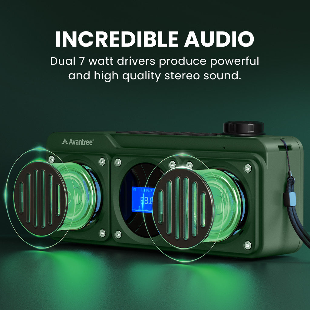 Boombyte | BT5.1 Portable Radio Speaker
