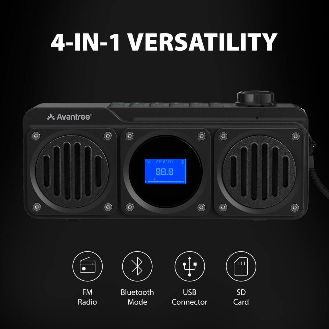 Boombyte | BT5.1 Portable Radio Speaker