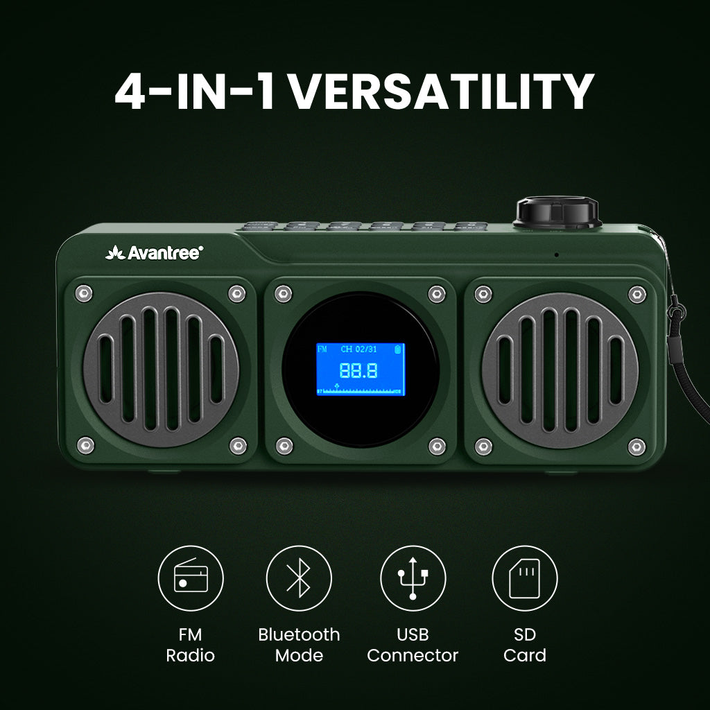 Boombyte | BT5.1 Portable Radio Speaker