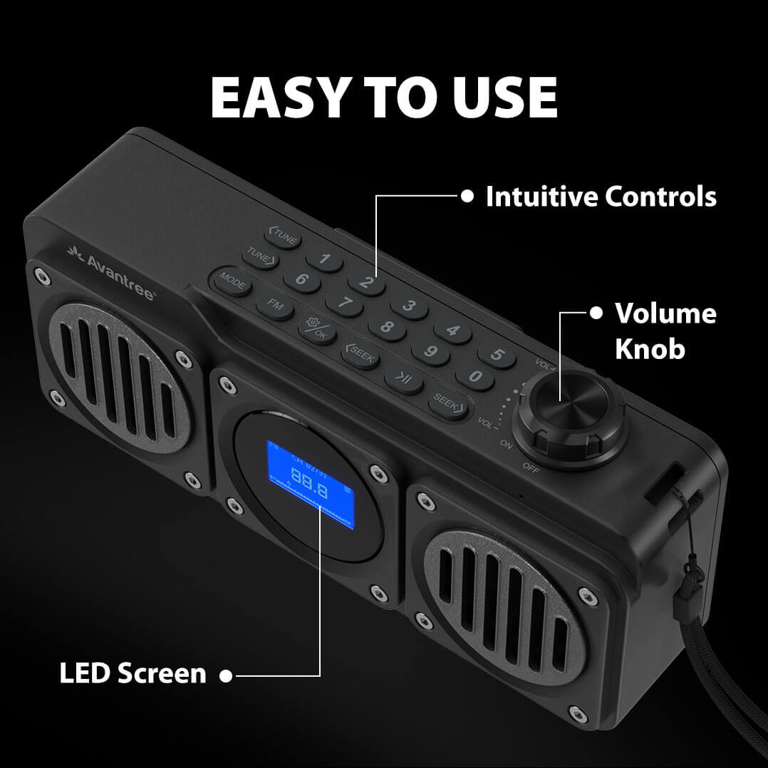 Boombyte | BT5.1 Portable Radio Speaker