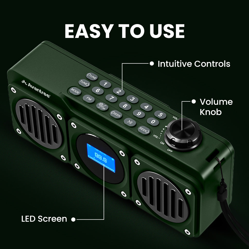Boombyte | BT5.1 Portable Radio Speaker