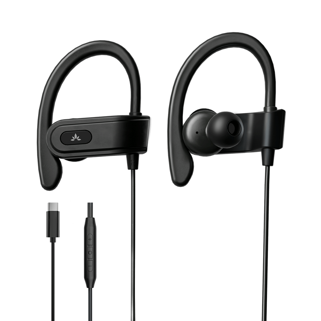 C171 | Wired USB C Earbuds for Sports & Running