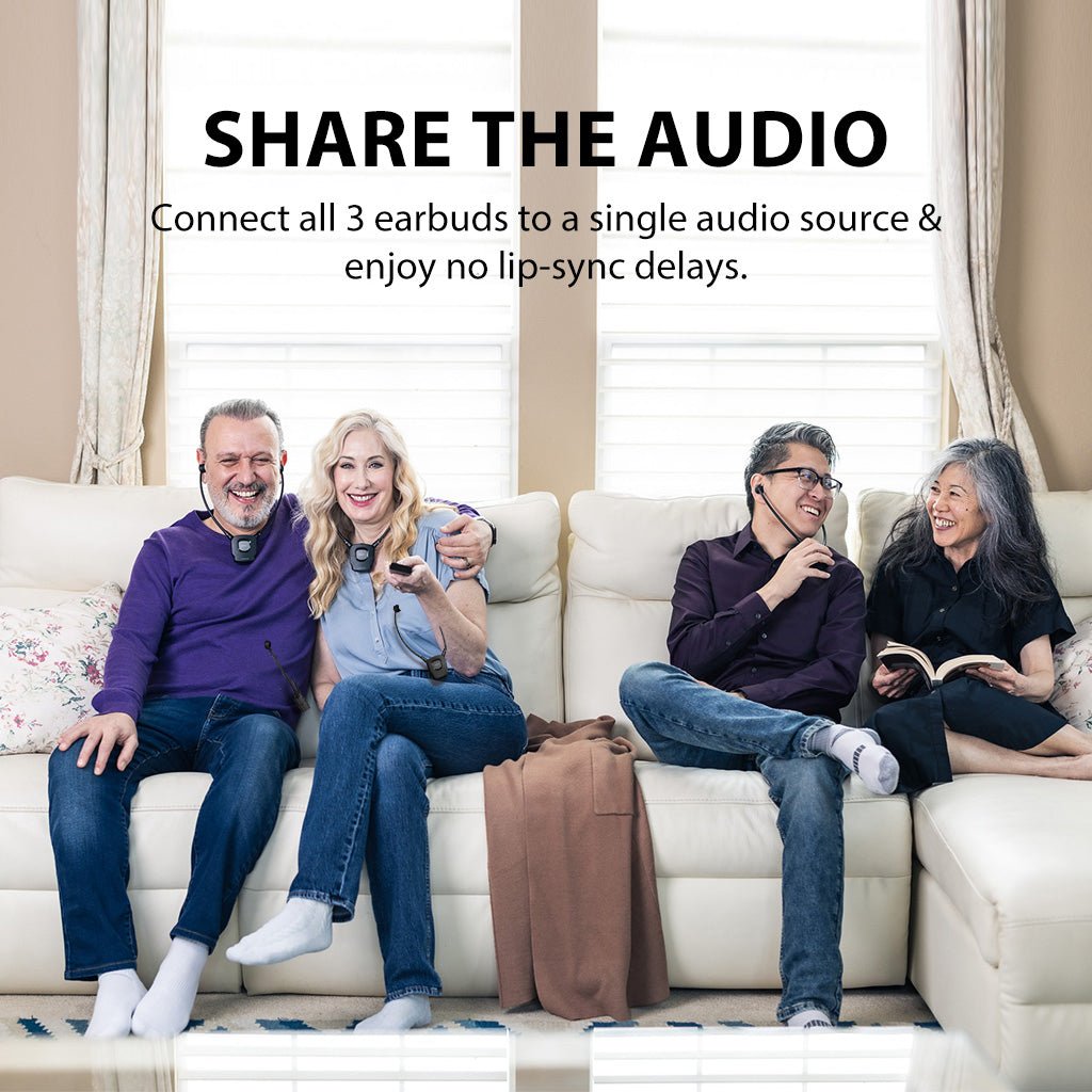 HT3831 | Wireless TV Headphones for Seniors