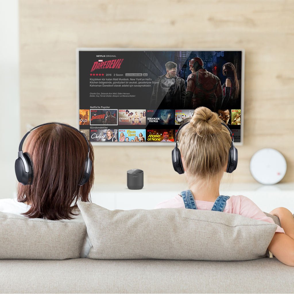 Orbit | Bluetooth TV transmitter wth No Lip-sync