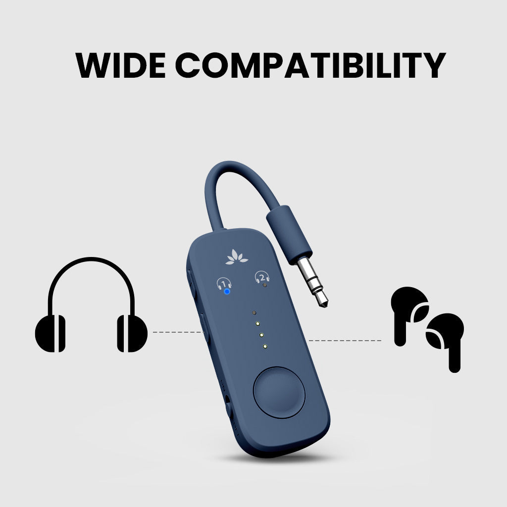 Relay | Airplane Bluetooth Adapter for 2 Headphones