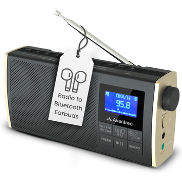 Soundbyte T  |  Portable FM Radio with Bluetooth