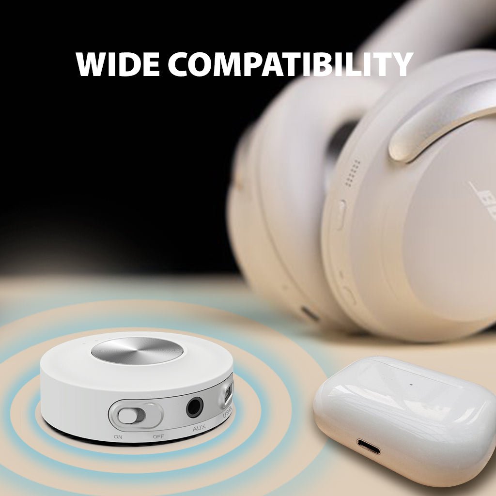 SoundJet R2 | Bluetooth Adapter for Airplane, PC, GYM, PS5